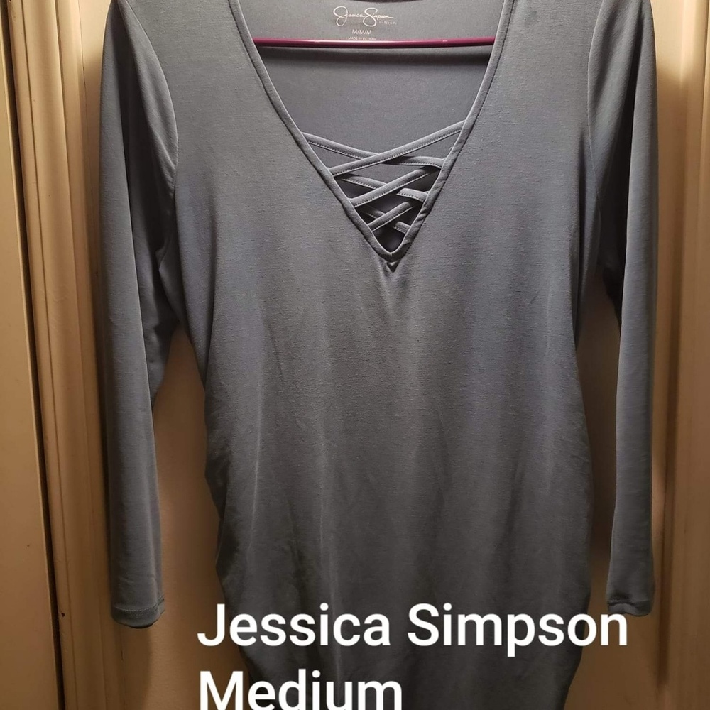 Jessica Simpson Maternity Shirt